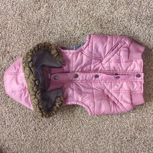 Little Miss Attitude insulated vest 3t